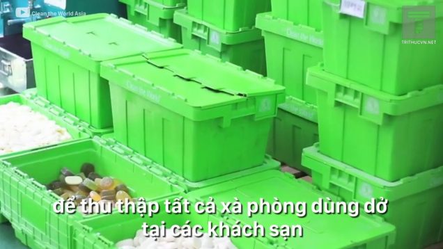 Điều gì sẽ xảy ra với những bánh xà phòng còn thừa ở khách sạn?